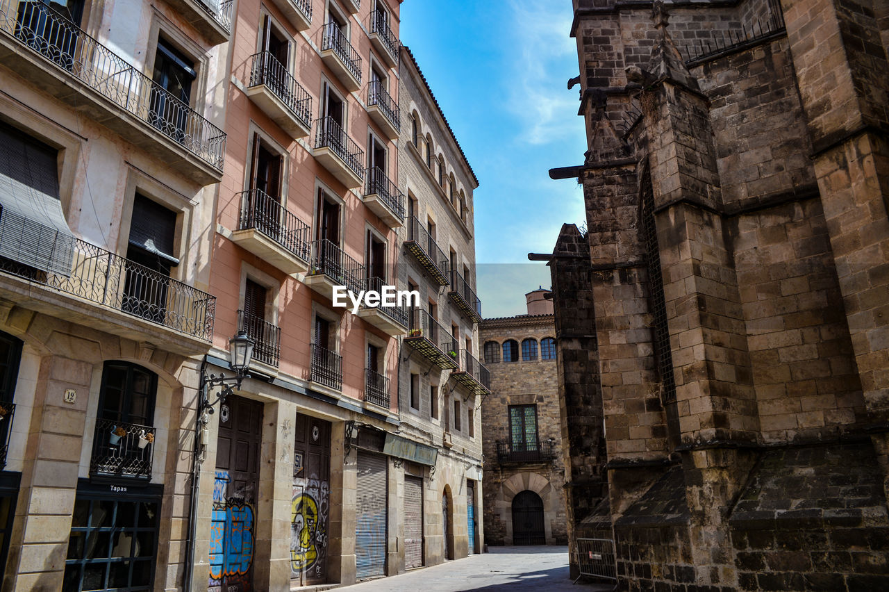 Street view of barcelona