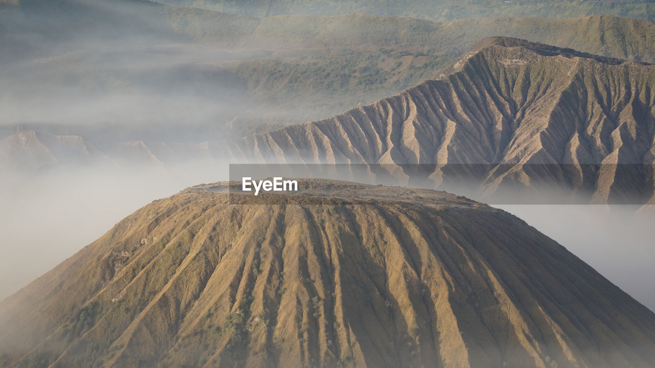 VIEW OF VOLCANIC MOUNTAIN