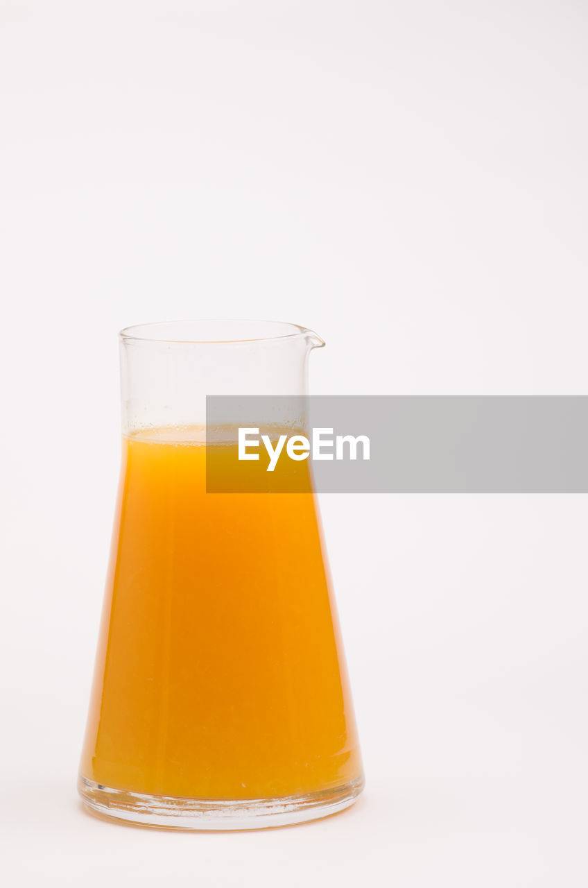 Orange juice in a glass