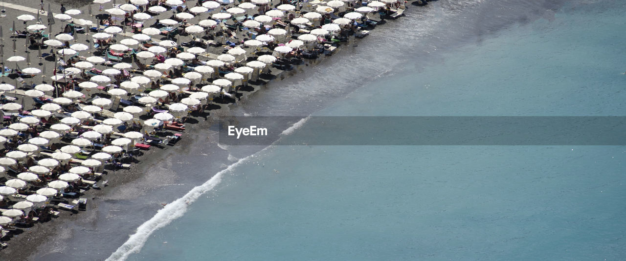 Aerial view of beach