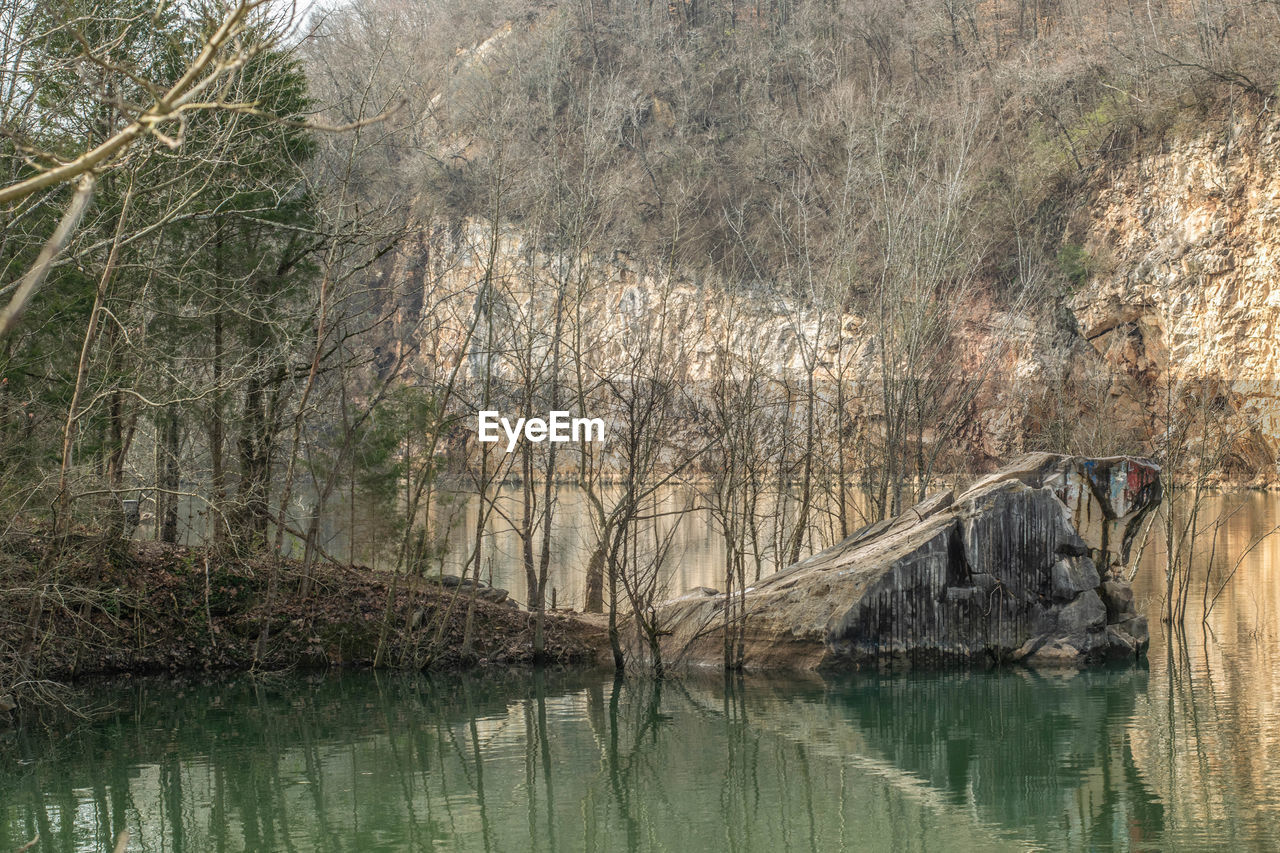VIEW OF A LAKE
