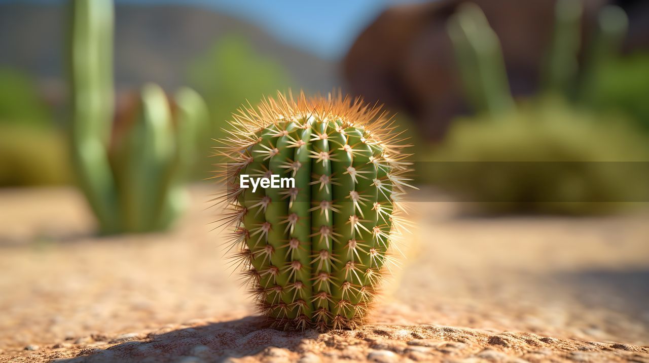 close-up of cactus