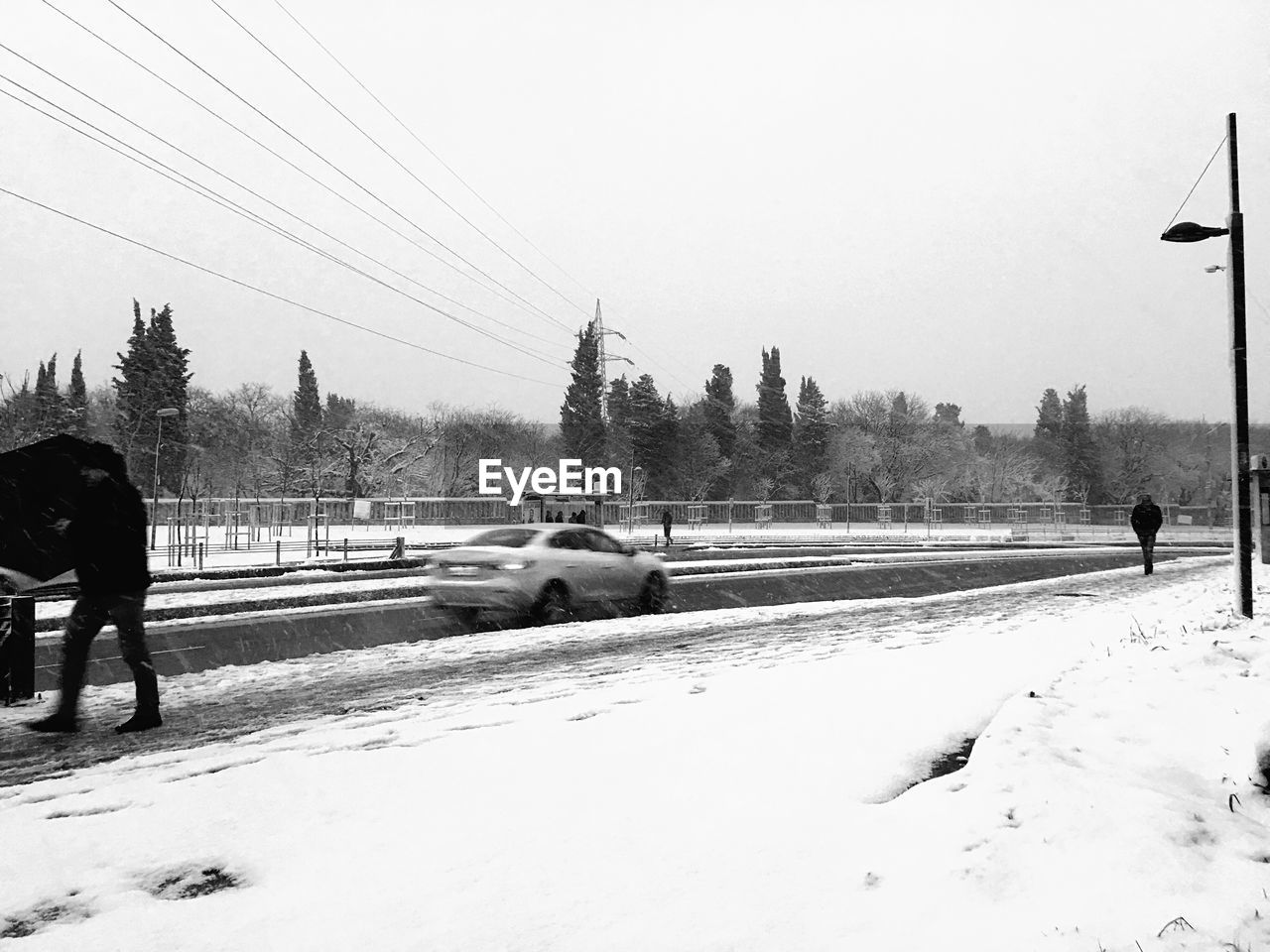 WOMAN IN SNOW