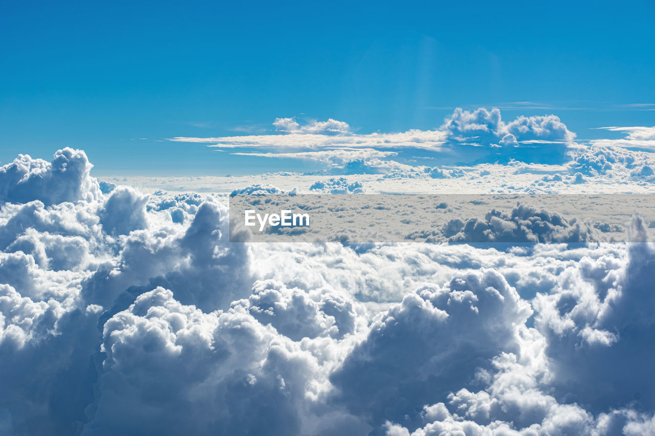 Beautiful blue sky with clouds background.sky clouds.sky with clouds weather nature cloud blue