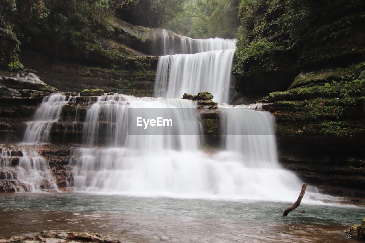 VIEW OF WATERFALL