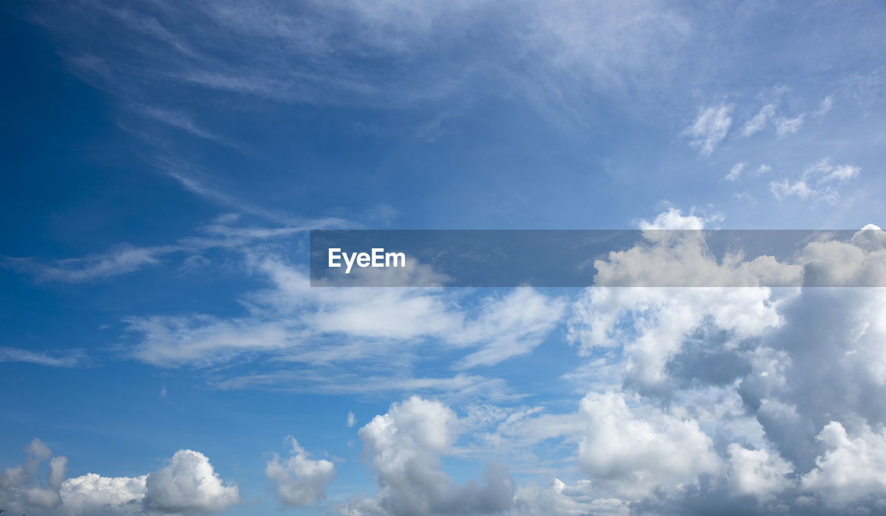 LOW ANGLE VIEW OF CLOUDY SKY