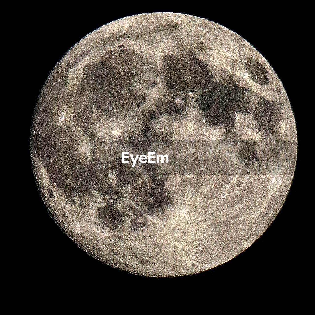 CLOSE-UP OF MOON AGAINST SKY