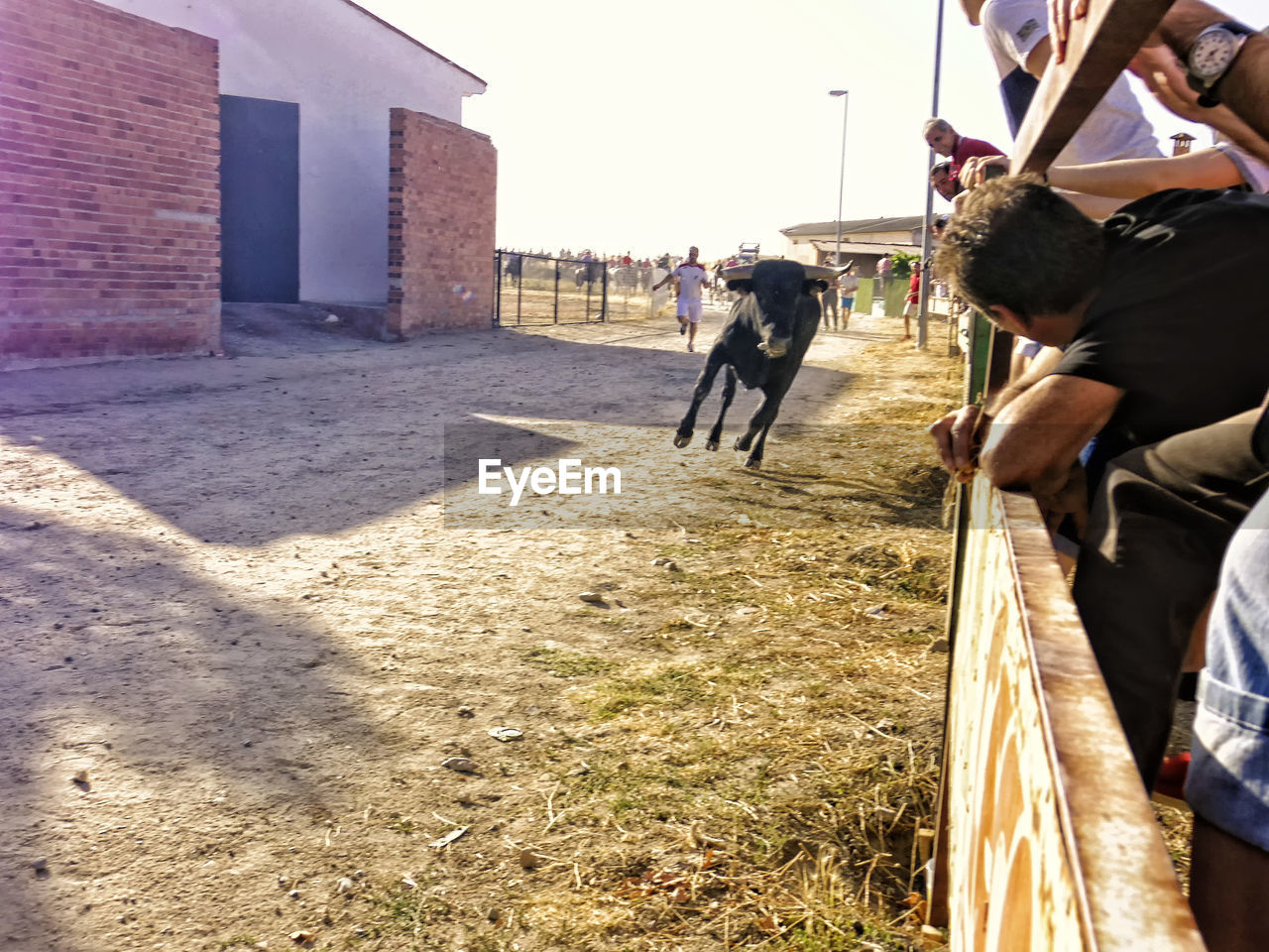 PEOPLE WALKING ON BUILT STRUCTURE