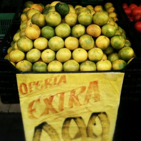 CLOSE-UP OF SALE AT MARKET STALL