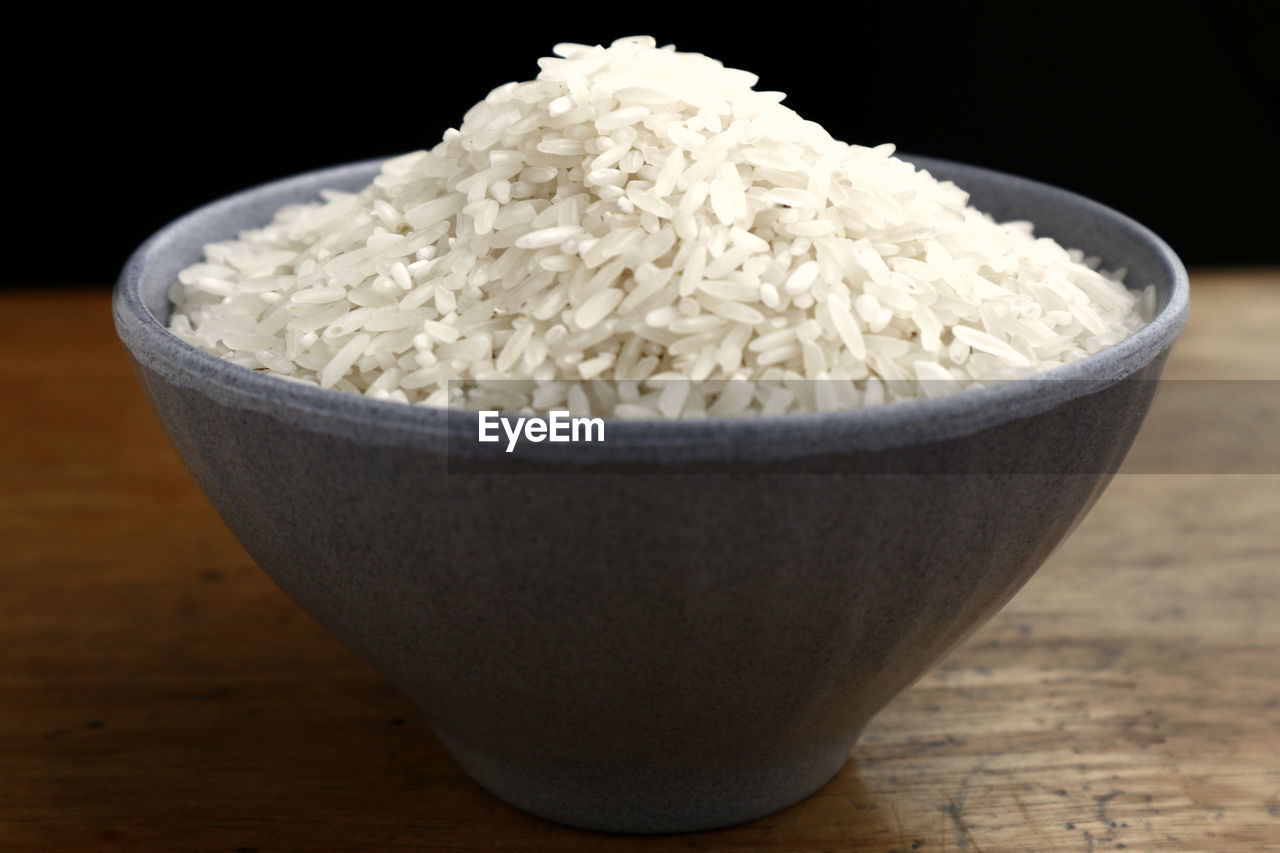 Close-up of rice in bowl