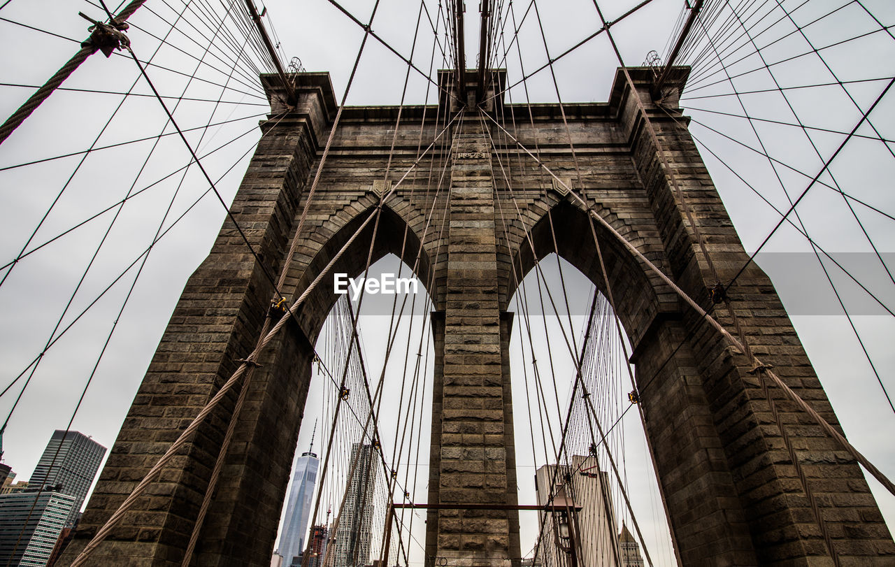 LOW ANGLE VIEW OF BRIDGE