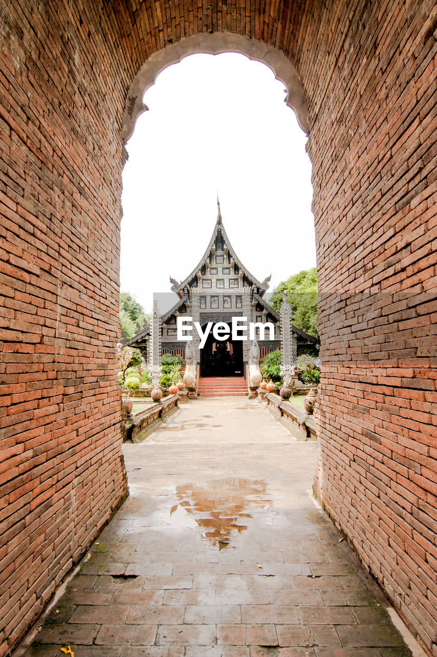 VIEW OF A TEMPLE