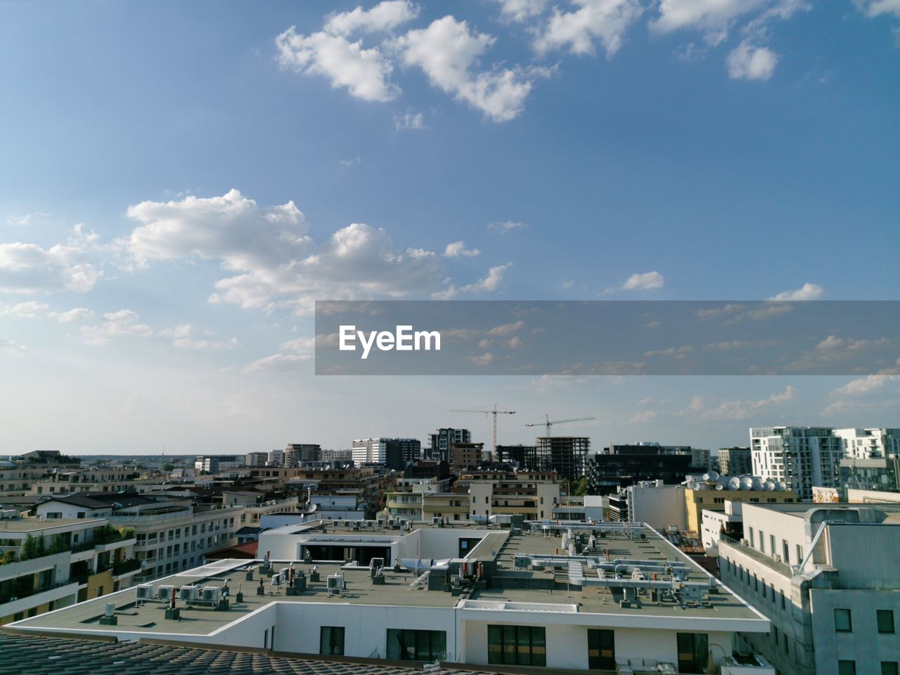 Cityscape against sky