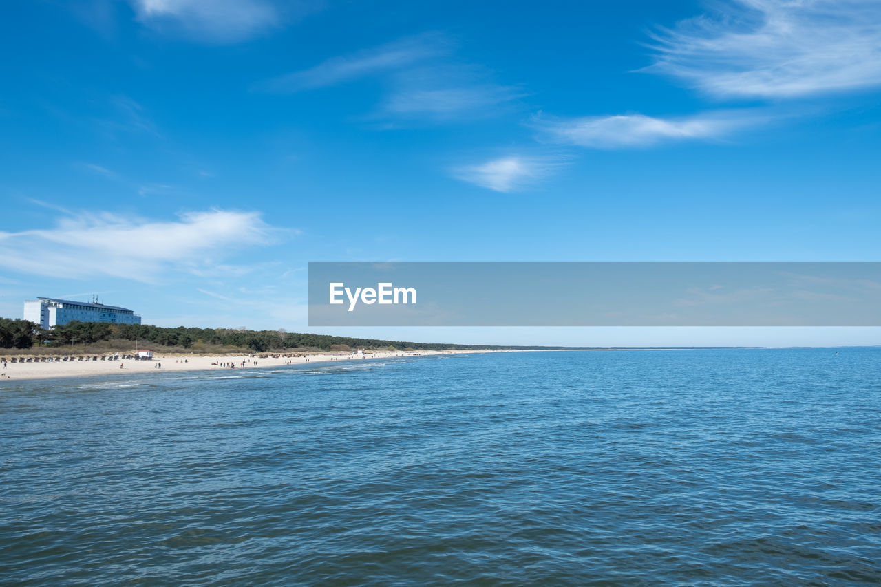 VIEW OF SEA AGAINST SKY