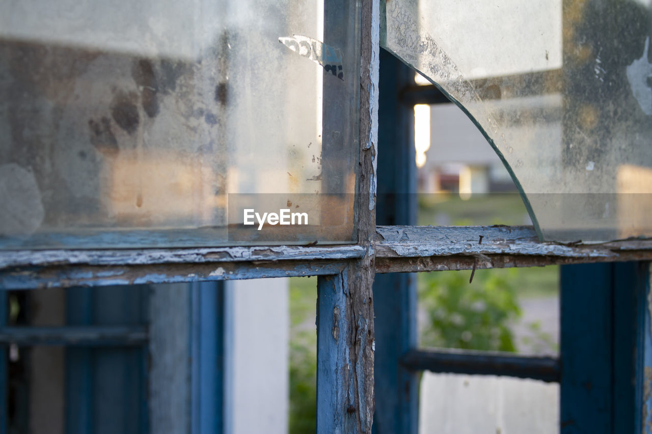 Close-up of rusty metal