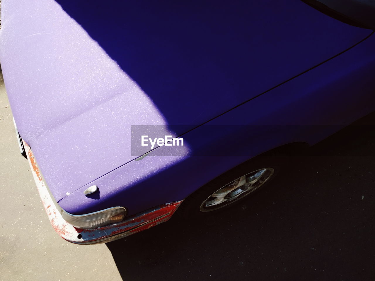 Cropped image of car