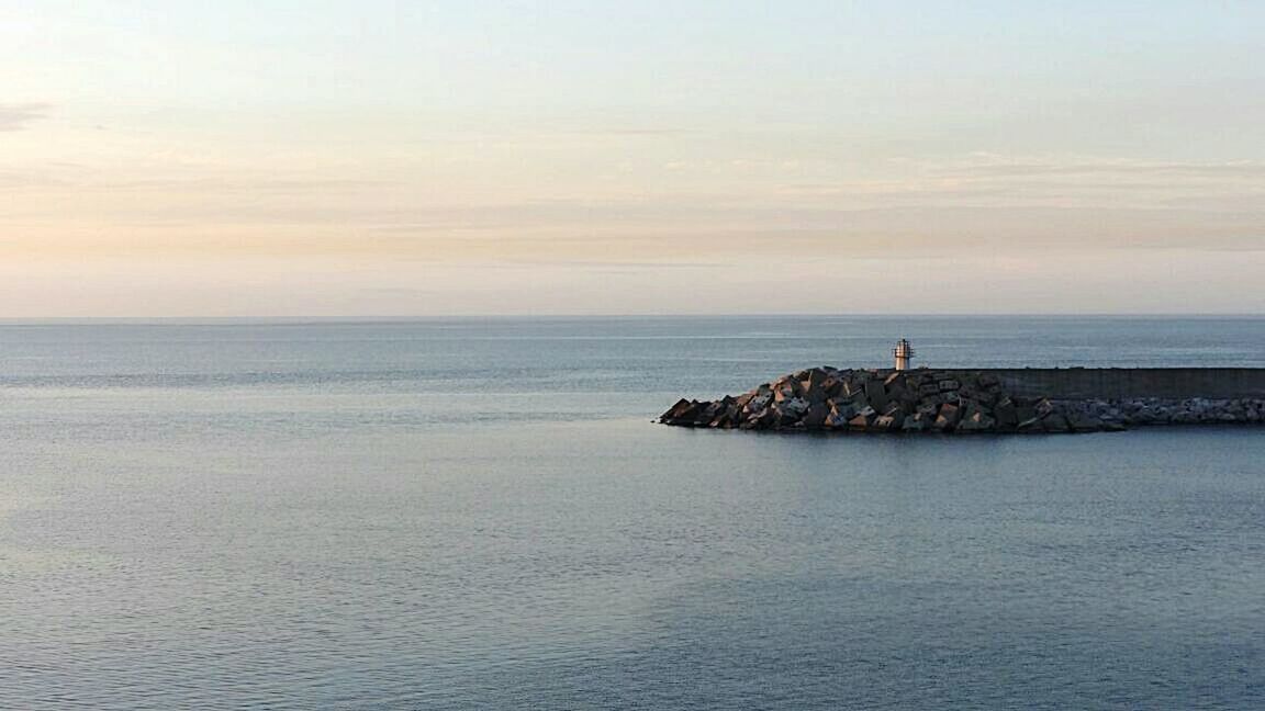 VIEW OF SEA AGAINST SKY