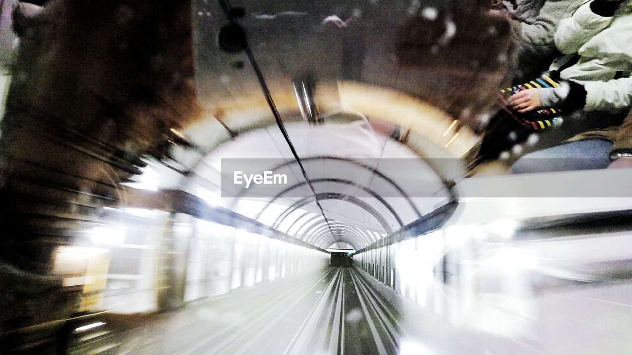 ROAD PASSING THROUGH TUNNEL