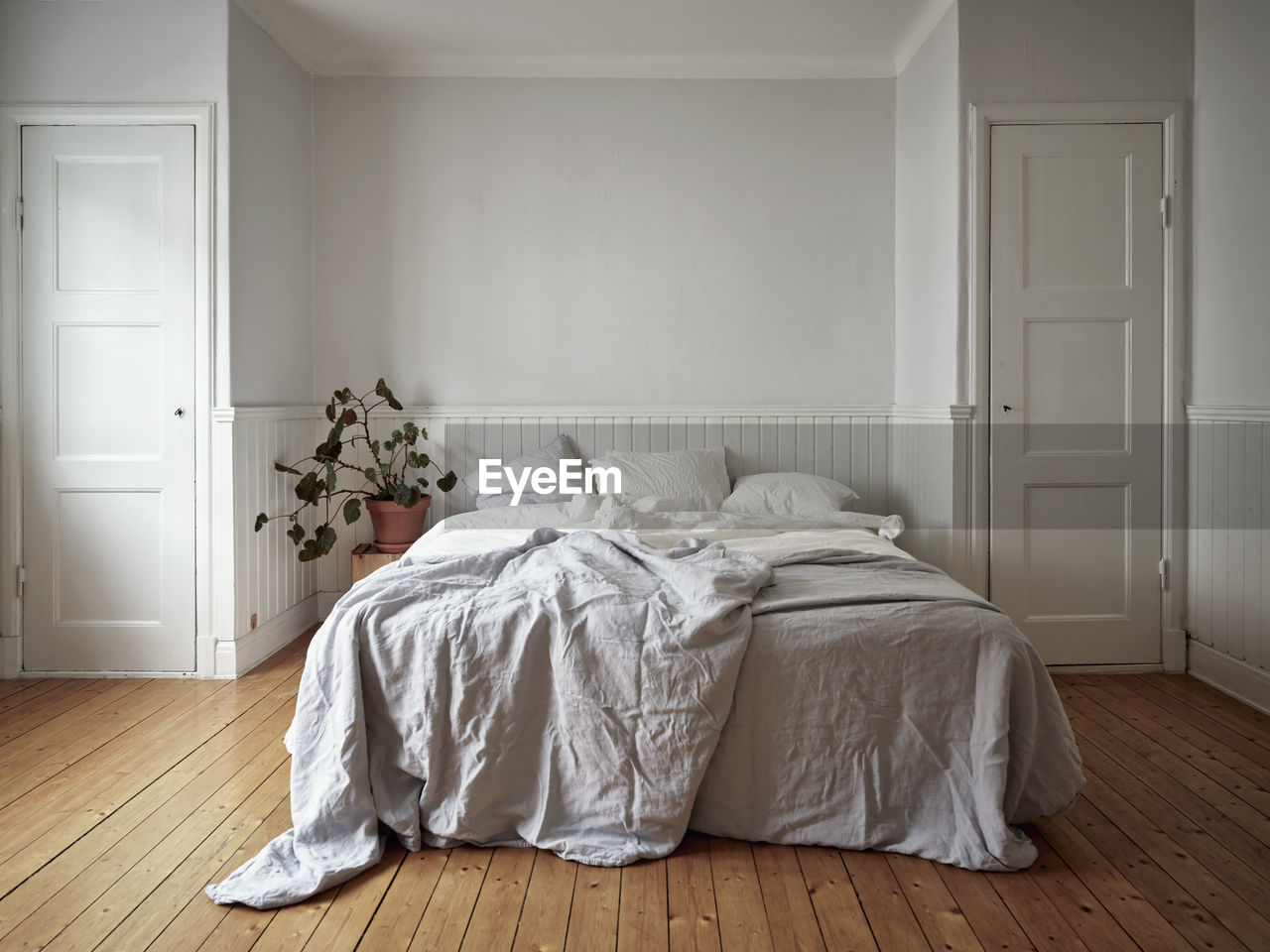 View of bed in bedroom
