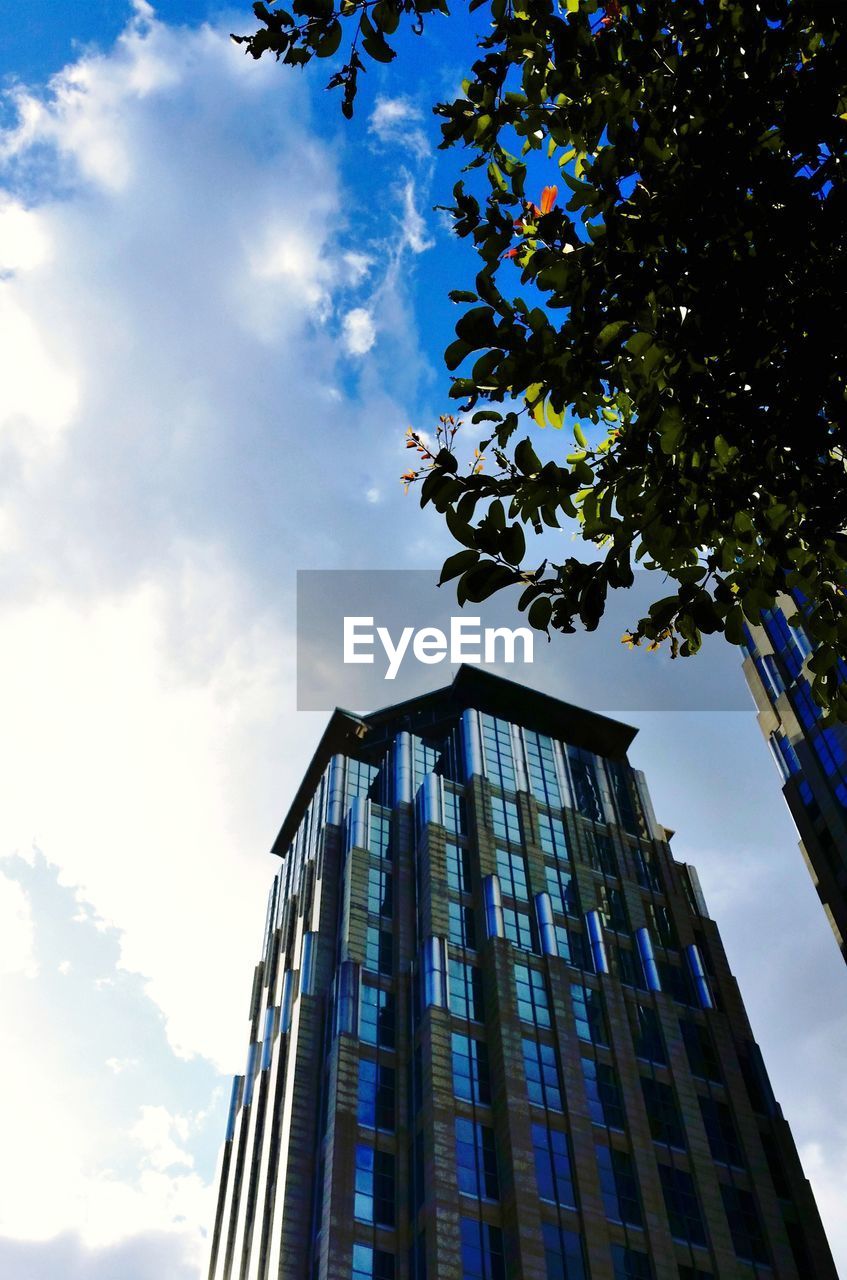 LOW ANGLE VIEW OF BUILDINGS AGAINST SKY