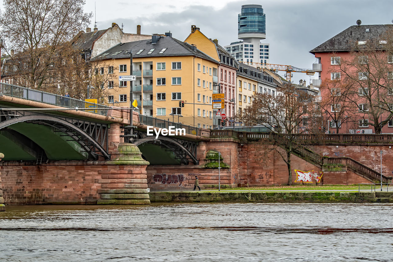 architecture, built structure, river, building exterior, waterway, water, bridge, city, building, town, nature, cityscape, transport, sky, travel destinations, urban area, no people, transportation, travel, street, history, residential district, tourism, waterfront, cloud, outdoors, the past, day, city life, tree