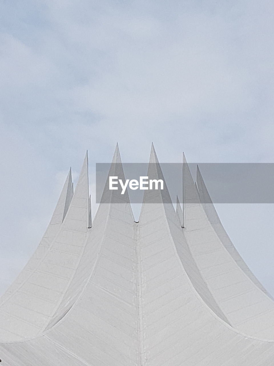 Low angle view of built structure against sky