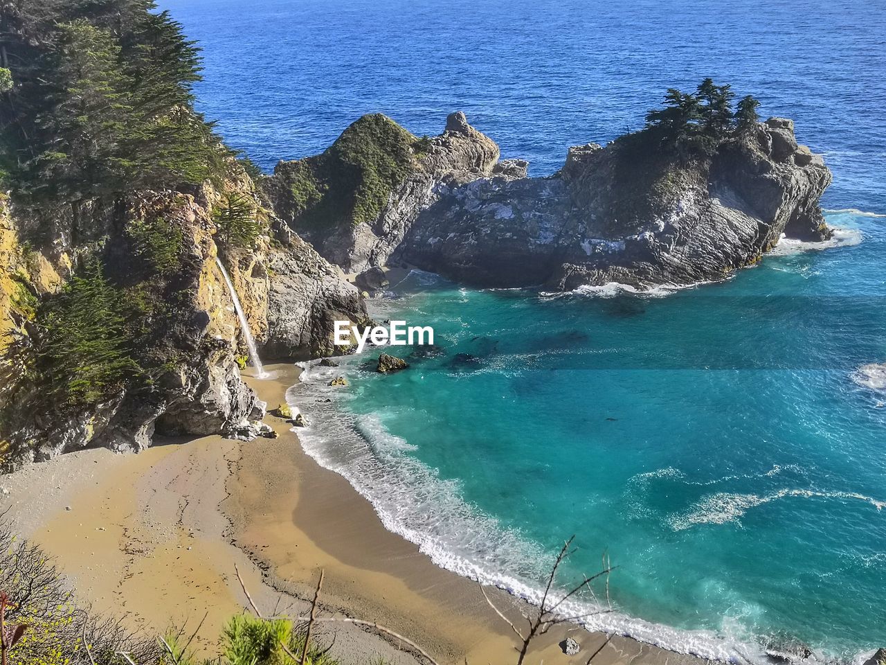 Big sur waterfall