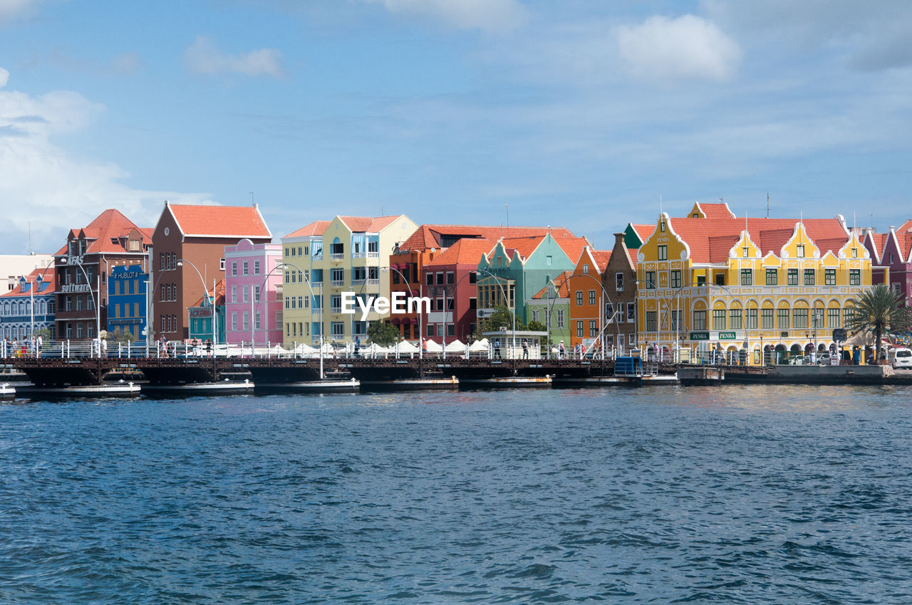 buildings in city against sky