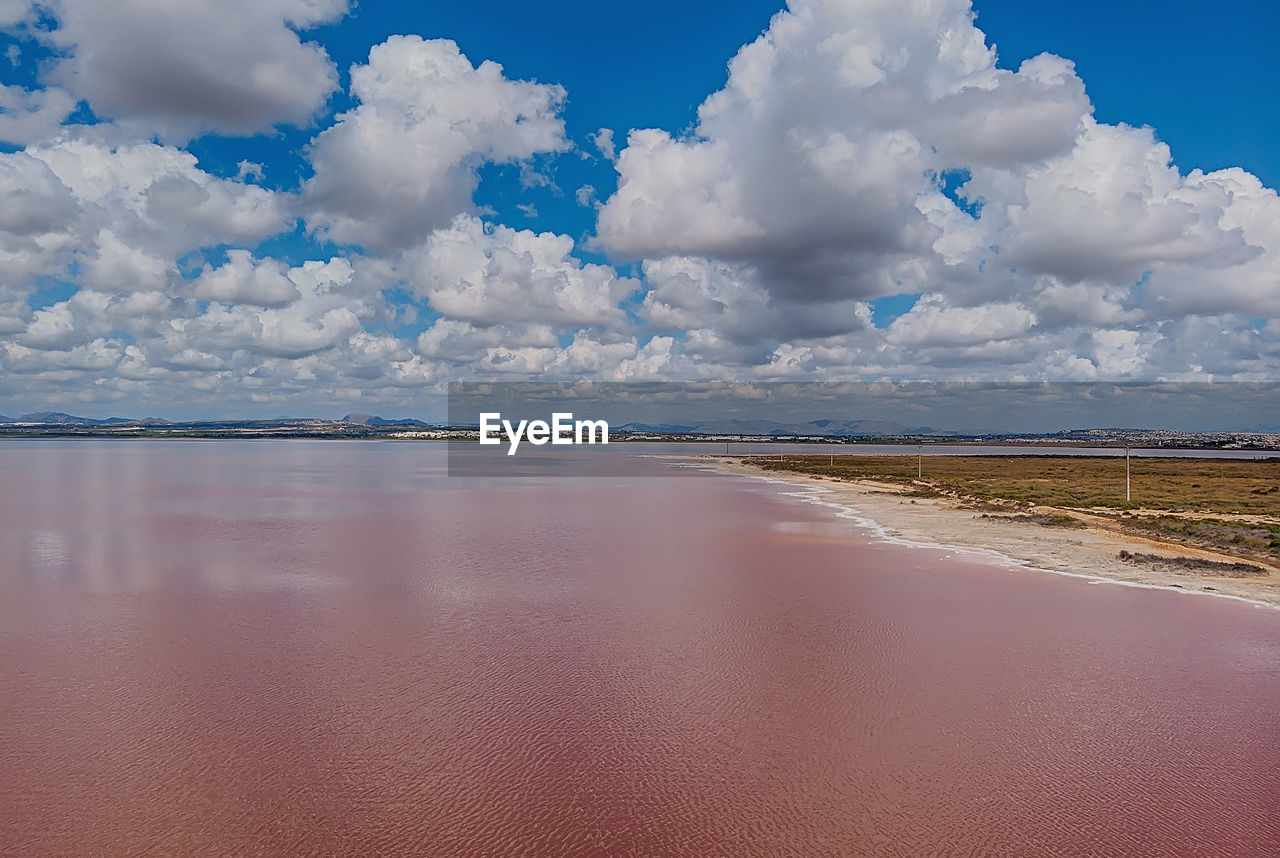 PANORAMIC SHOT OF SEA AGAINST SKY