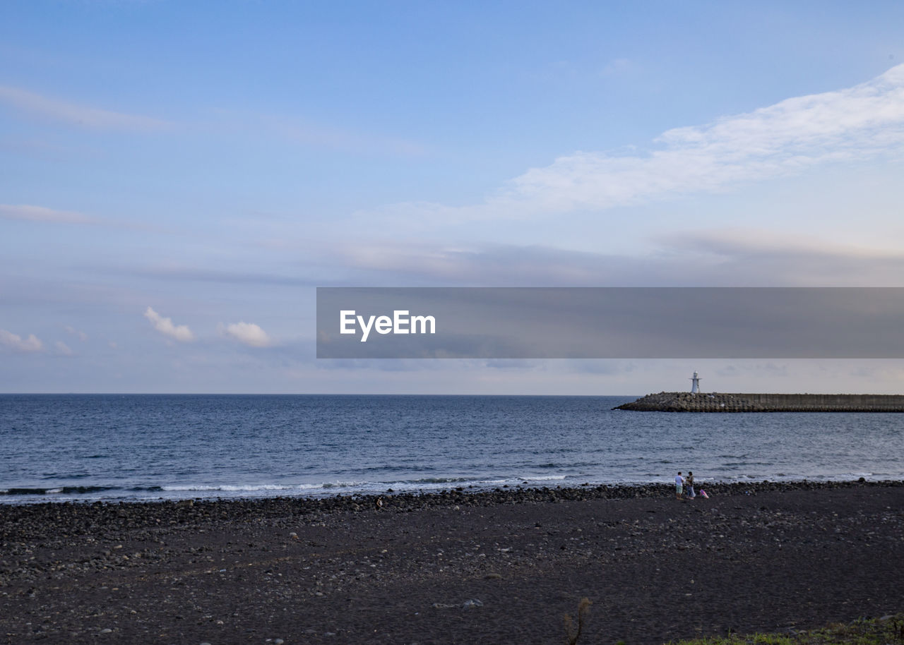 VIEW OF BEACH AGAINST SKY