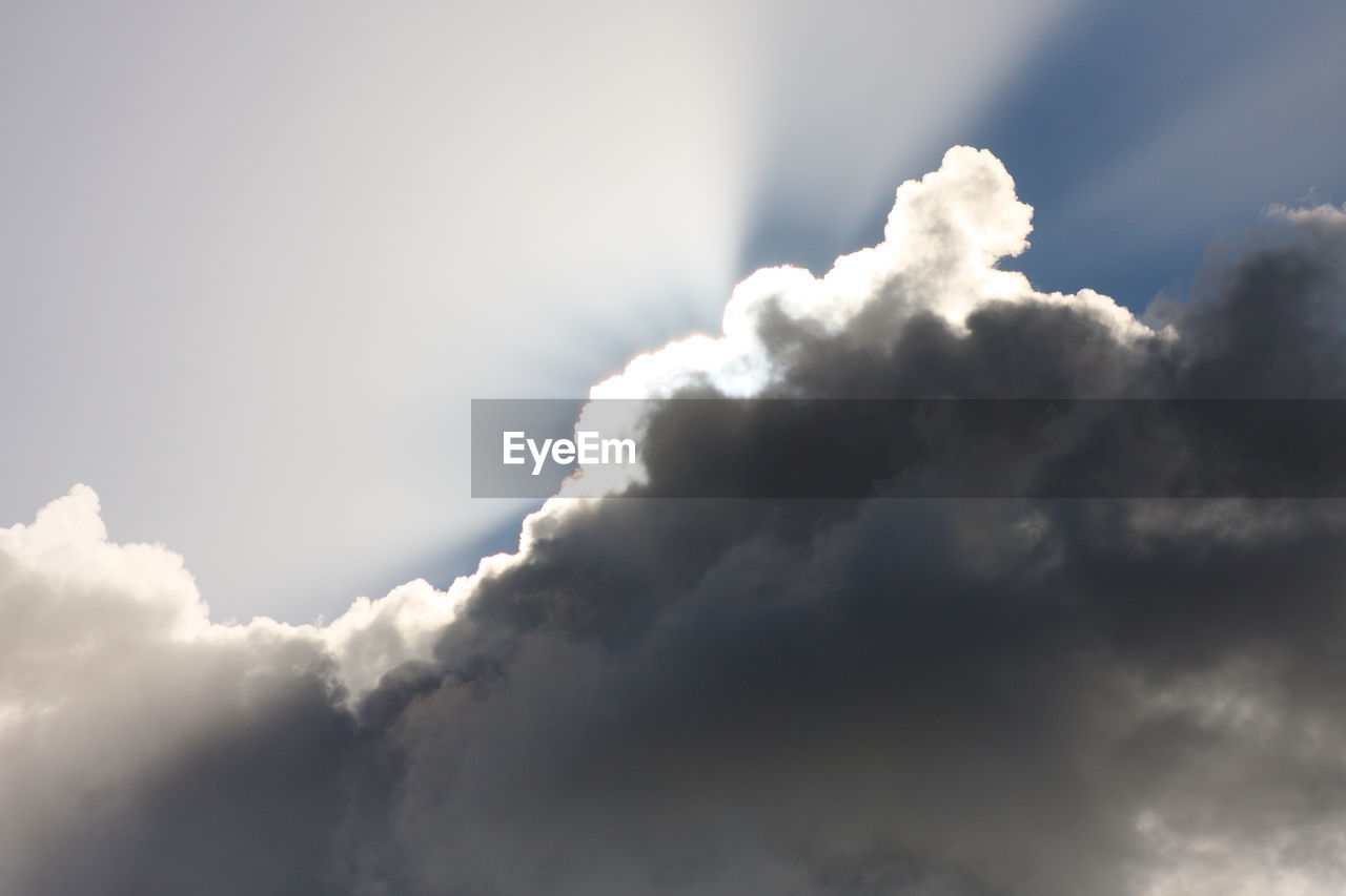 LOW ANGLE VIEW OF CLOUDSCAPE AGAINST SKY