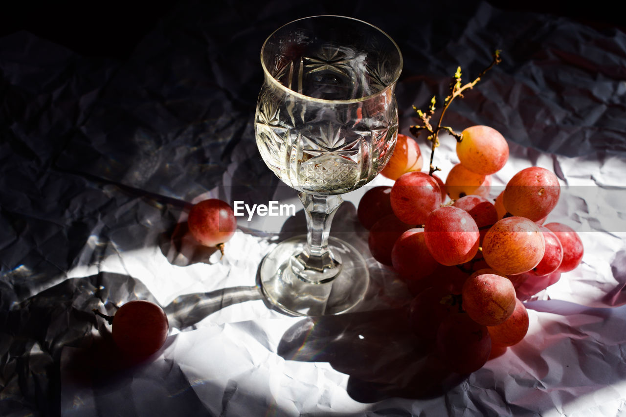 Close-up of fruits on table