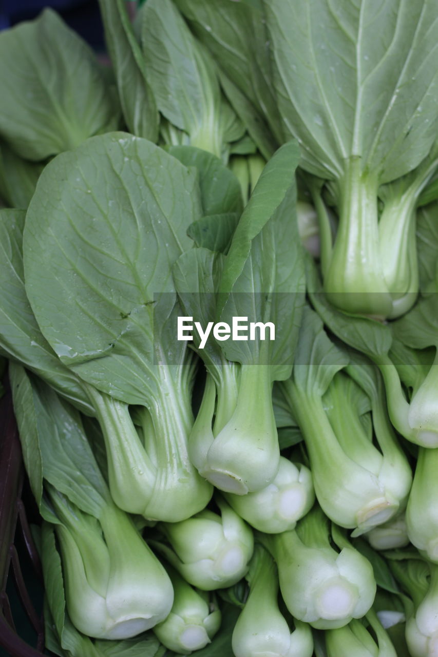 Full frame shot of vegetables for sale in market