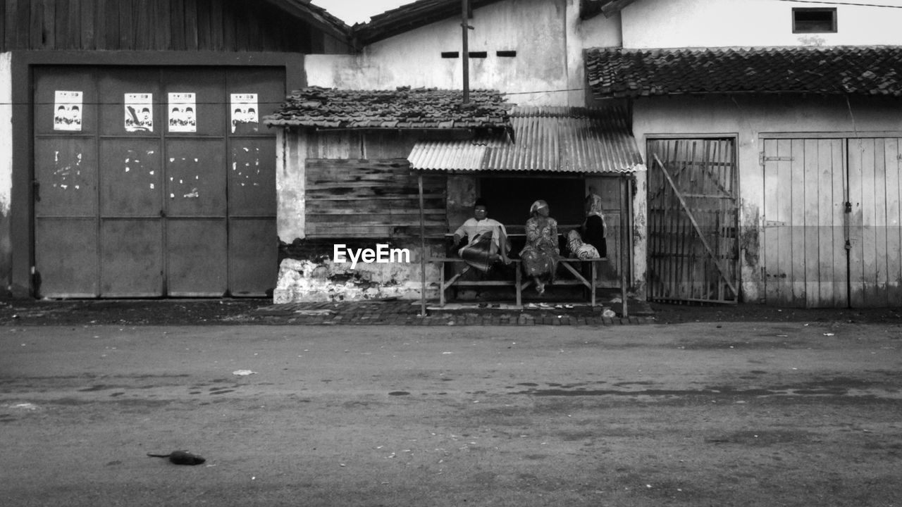 People sitting in shop