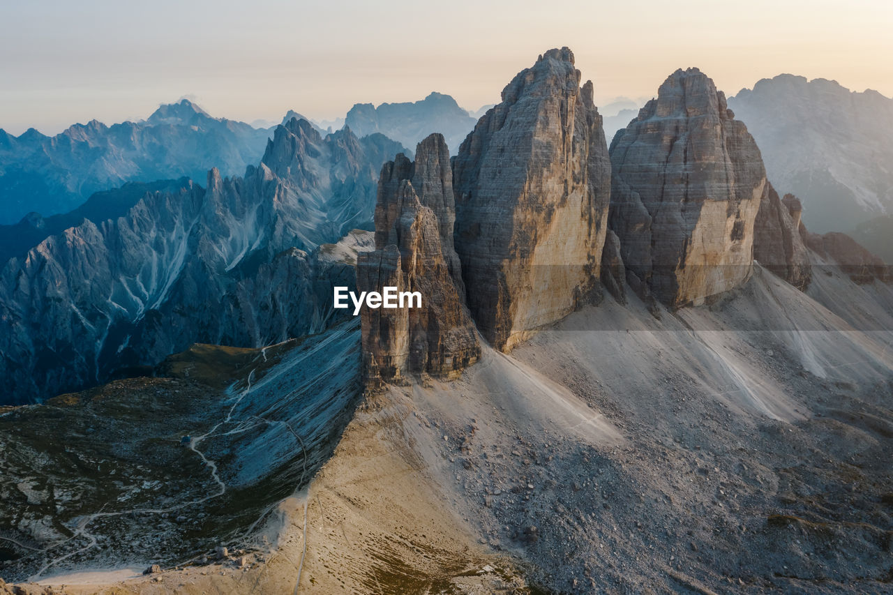 PANORAMIC VIEW OF ROCKY MOUNTAINS