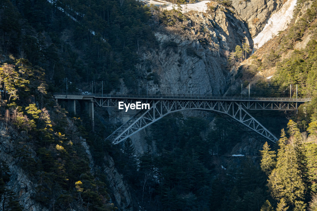 Railway brige, bietschbrücke, switzerland