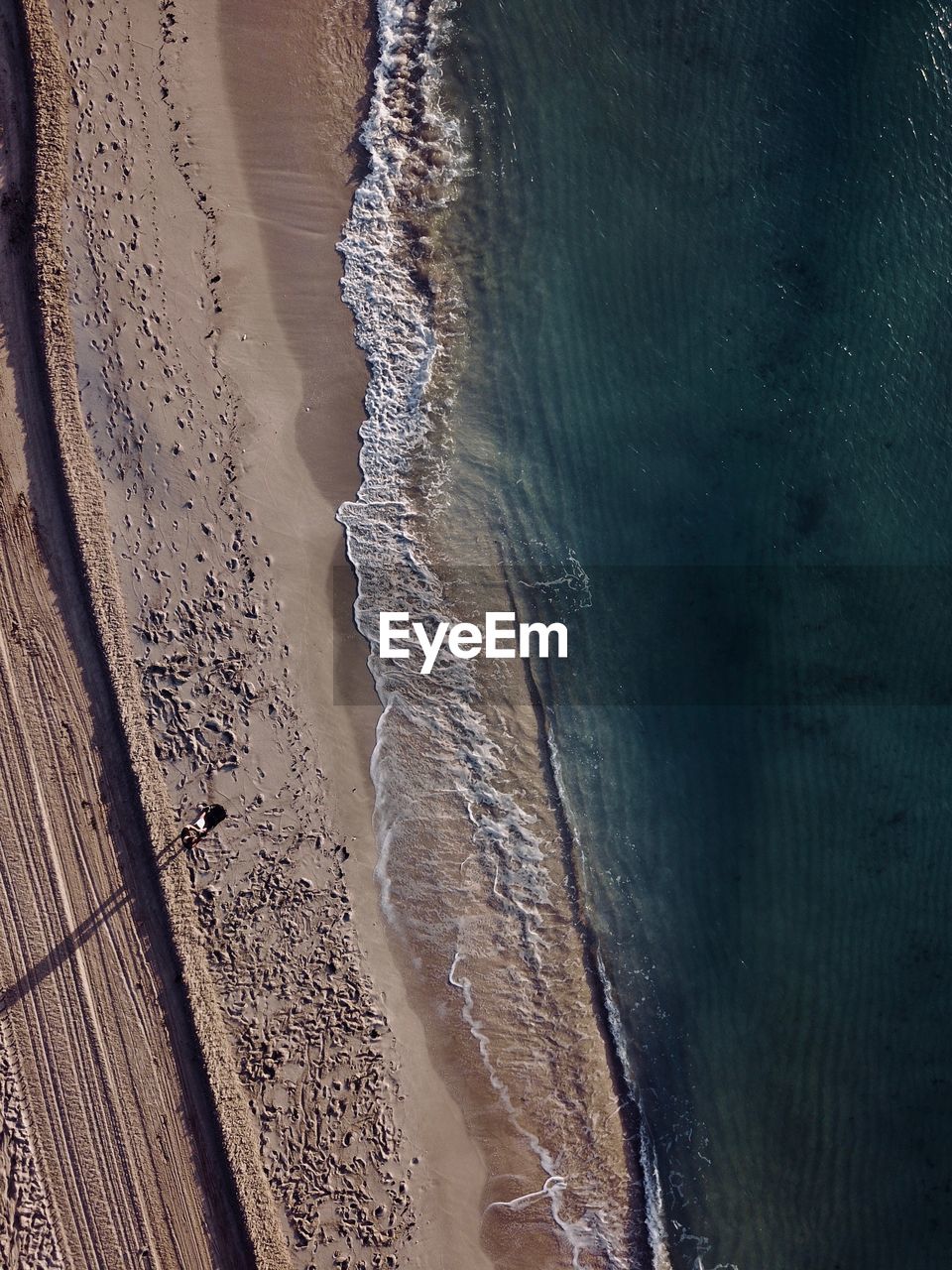 Drone view of beach