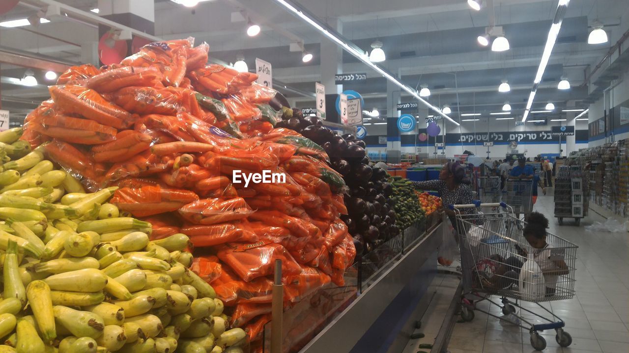 VIEW OF MARKET STALL FOR SALE