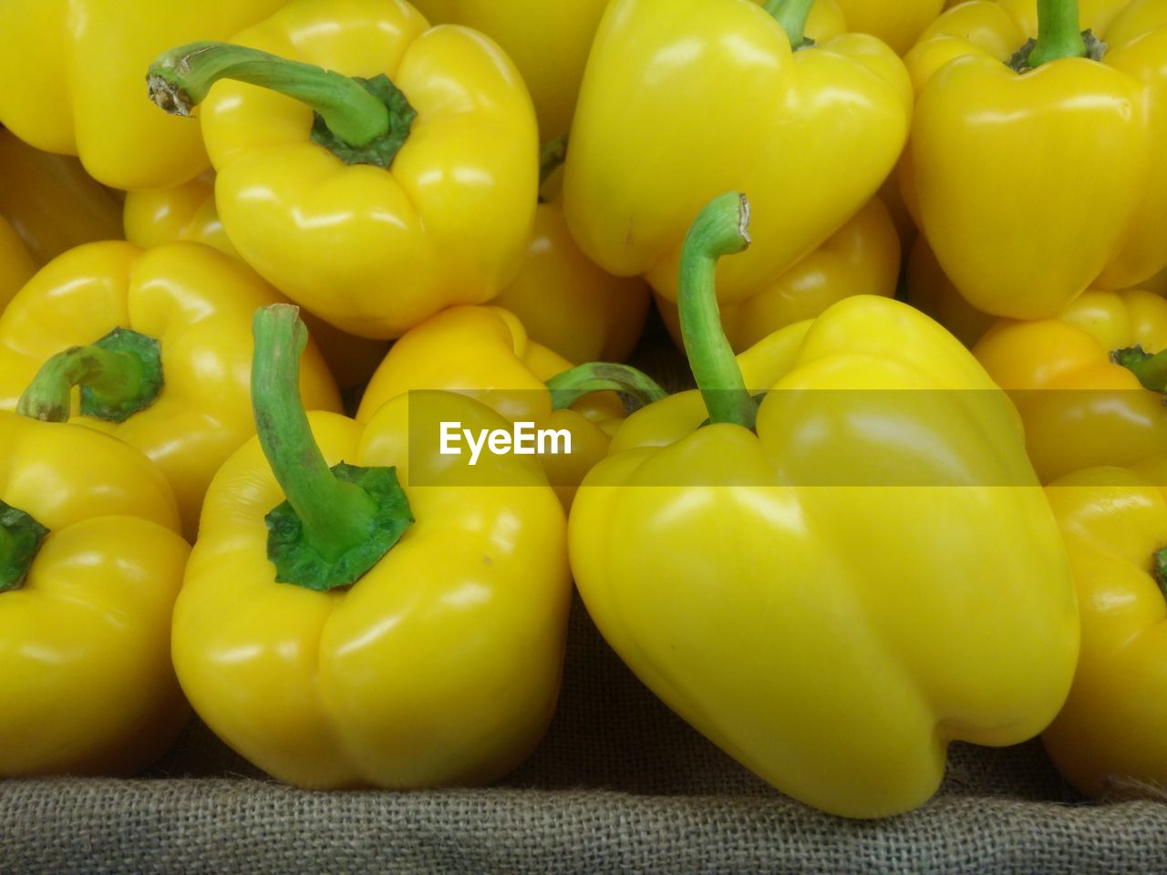 CLOSE-UP OF YELLOW AND TOMATOES