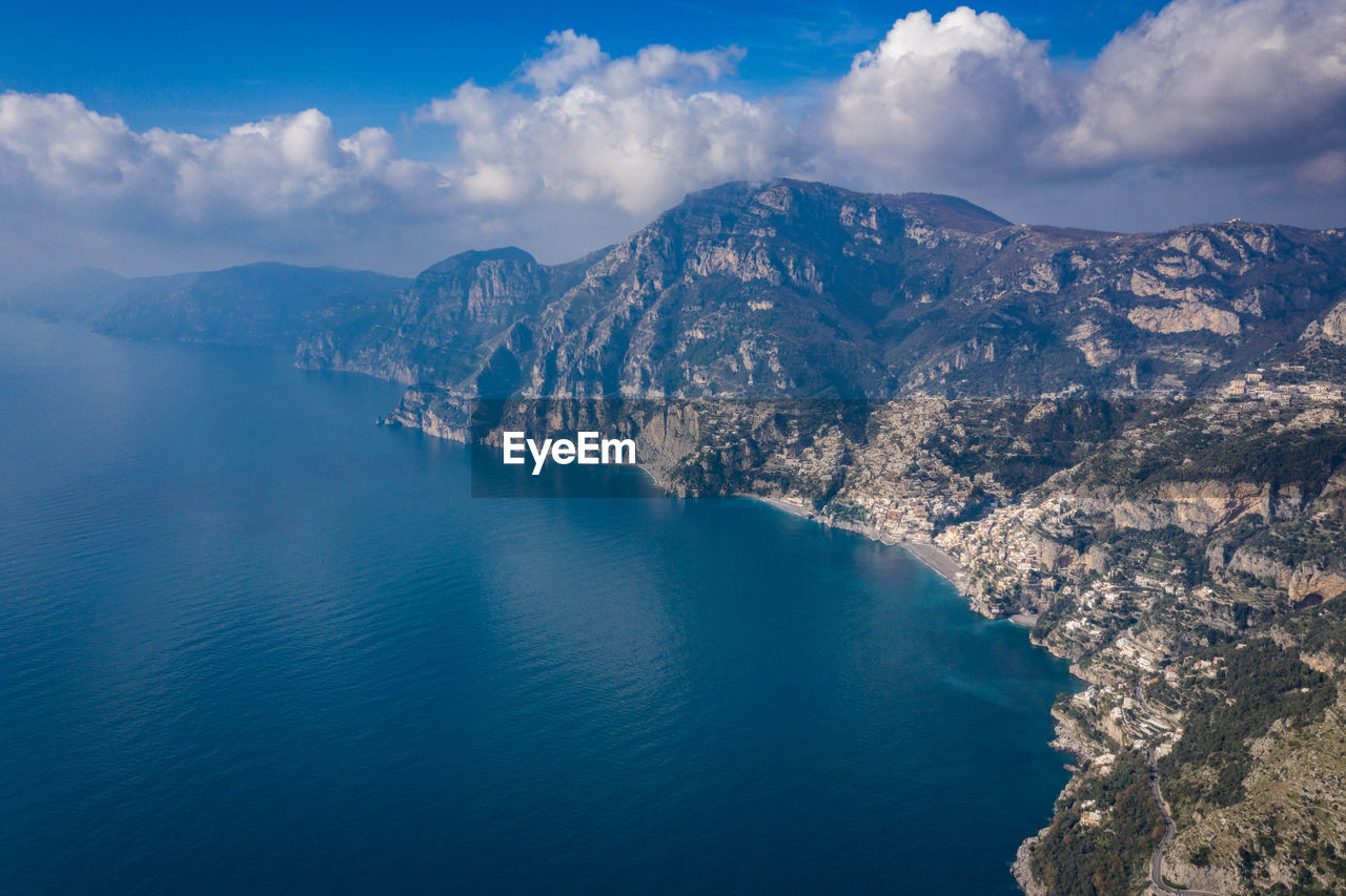 PANORAMIC VIEW OF SEA AGAINST SKY