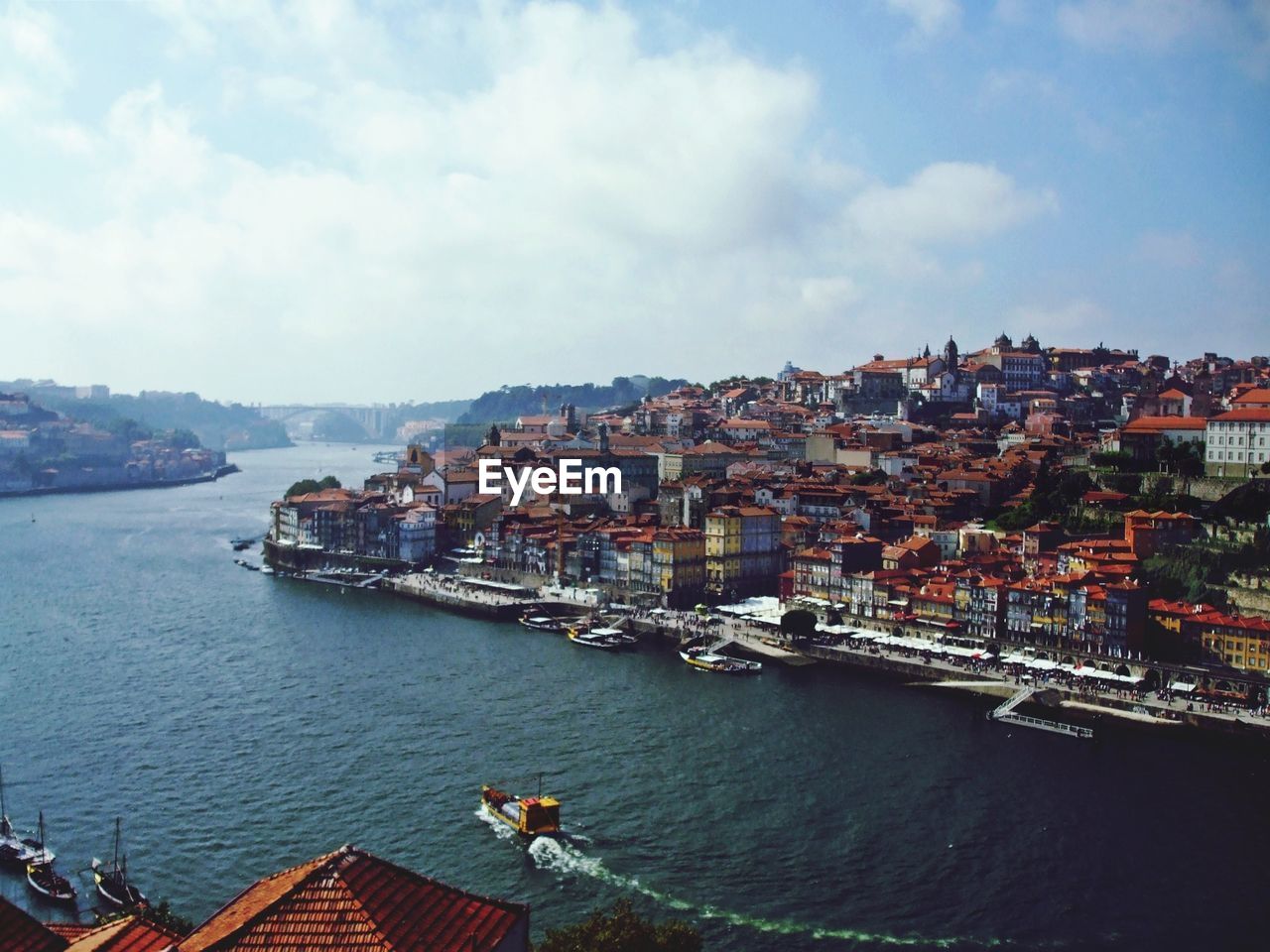 VIEW OF BUILDINGS AT HARBOR