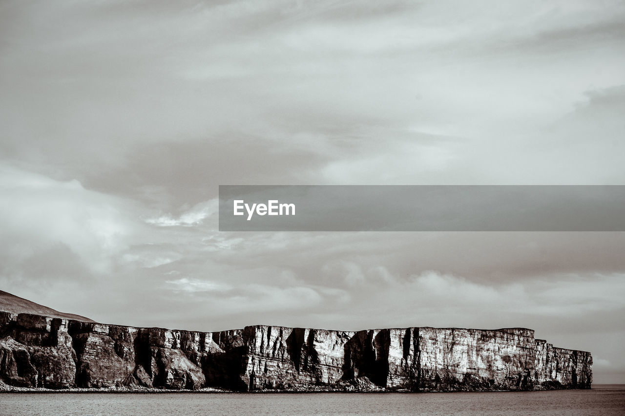 A rocky coast somewhere on orkney island