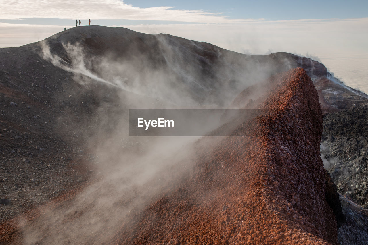 Volcano landscape, kamchatka