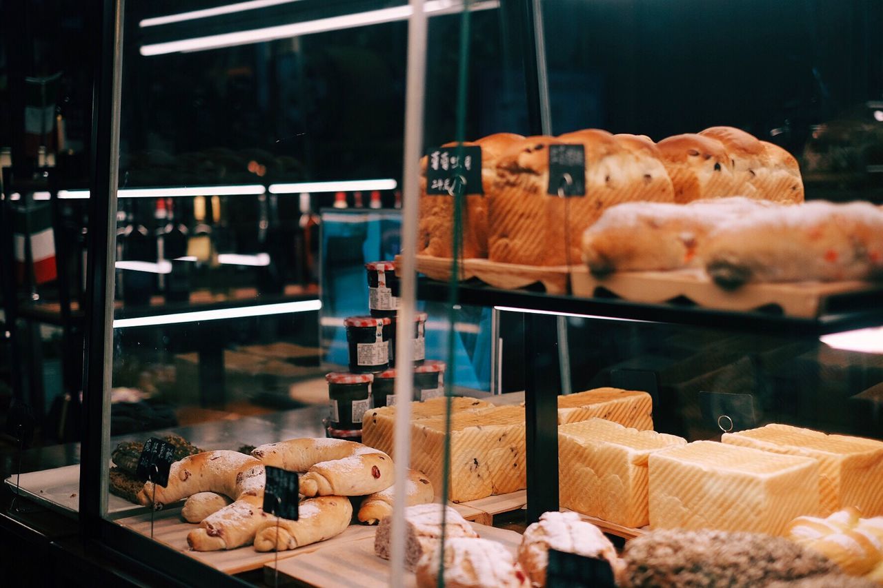 Close-up of food for sale in store