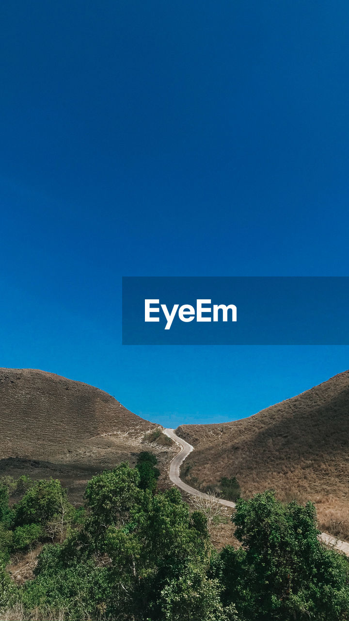 LANDSCAPE AGAINST CLEAR BLUE SKY