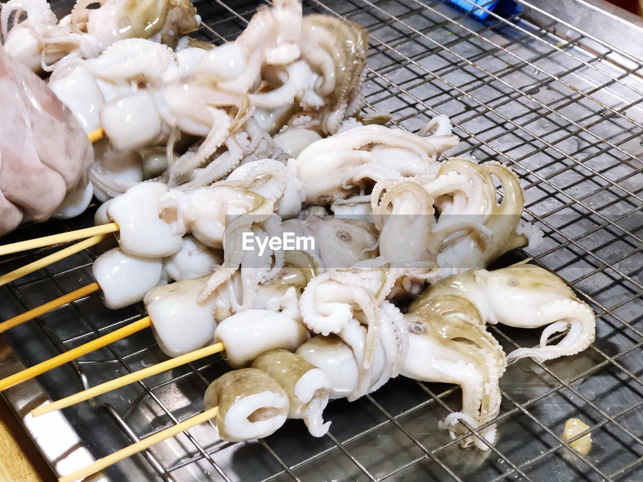 Grilled squid