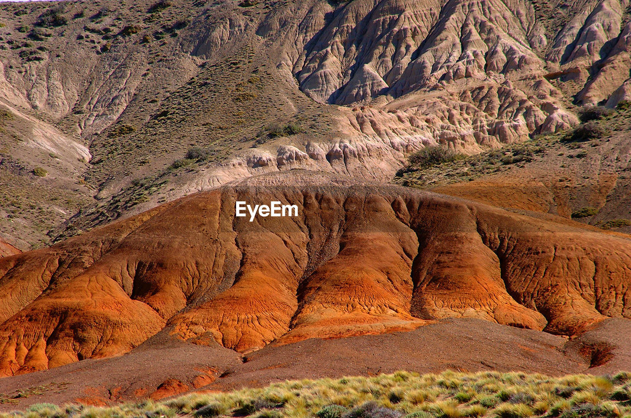 Rock formations patagonia argentina