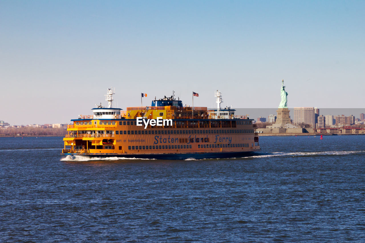 NAUTICAL VESSEL ON SEA