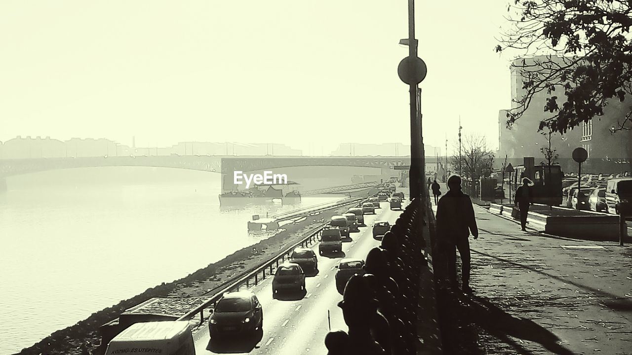 VIEW OF BRIDGE OVER RIVER