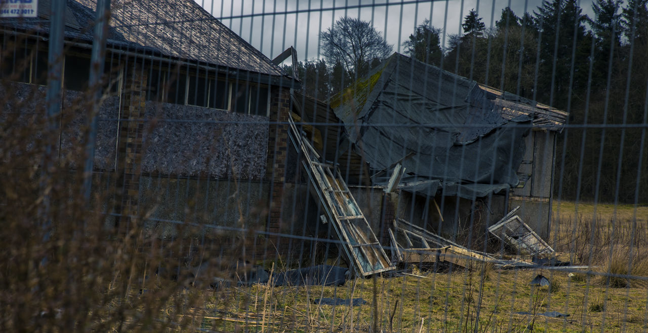 VIEW OF BUILT STRUCTURES